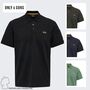 Poloshirt Kurzarm Polokragen Baumwolle Hemd
