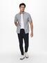 Hemd Kurzarm Slim Fit Hemdkragen