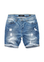 Jeans Shorts Stretch Denim Pants Destroyed Design A&S