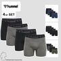 Boxershorts 4er-Pack elastischer Bund Jersey-Stoff