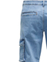 Jeans Tapered Fit mit Cargotaschen Freizeitjeans
