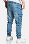 L�ssige Jeans Hose Stretch Cargo Pants Freizeithose A&S