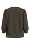 Bluse locker geschnitten Rundhalsausschnitt