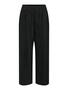 Hose Wide Leg elastischer Bund plissiert