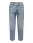 Jeans Regular Fit Denim Pants Straight mid Waist