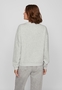 Pullover Rundhals lange �rmel weicher Sweatshirt-Look