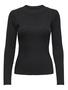 Strickpullover Eleganter Langarm Rundhals Pullover