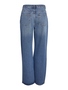 Damen Jeans Straight Fit hohe Taille