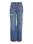 Damen Jeans Straight Fit hohe Taille