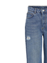 Damen Jeans Straight Fit hohe Taille