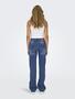 Jeans Straight Fit Mittlere Taille Praktische Taschen
