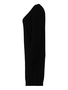 Langarm Strickkleid Long Shirt Feinstrick Rundhalsausschnitt