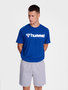 T-Shirt Regular Fit Stretch Rundhalsausschnitt Logo
