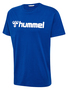 T-Shirt Regular Fit Stretch Rundhalsausschnitt Logo