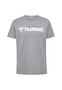 T-Shirt Regular Fit Stretch Rundhalsausschnitt Logo