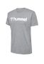 T-Shirt Regular Fit Stretch Rundhalsausschnitt Logo
