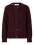 Strickjacke Relaxed Fit Rundhals Raglan�rmel Fallmaschen
