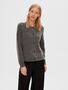 Strickjacke Relaxed Fit Rundhals Raglan�rmel Fallmaschen