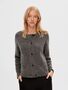 Strickjacke Relaxed Fit Rundhals Raglan�rmel Fallmaschen