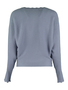 Pullover Langarm Locker Geripptes Design