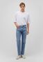 Jeans Loose Fit 5-Pocket Helle Waschung