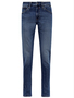 Jeans Skinny Fit Dunkle Waschung 5-Pocket Rei�verschluss