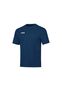 Jako Sport T-Shirt Base aus Baumwolle mit Rippkragen
