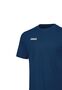Jako Sport T-Shirt Base aus Baumwolle mit Rippkragen