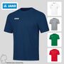 Jako Sport T-Shirt Base aus Baumwolle mit Rippkragen