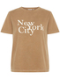 T-Shirt Relaxed Fit NYC Print Weich L�ssig
