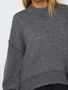 Strickpullover Rundhals loose fit