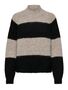 Strickpullover Hoher Kragen Langarm
