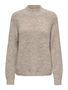 Strickpullover Hoher Kragen Langarm