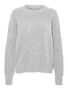 Strickpullover loose fit Rundhals tiefe Schultern