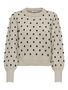 Strickpullover Puff�rmel Lange B�ndchen Regul�r