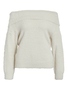 Strickpullover Schulterfrei Langarm Bequem