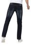 Jeans Denim Regular Fit Stretch Slim Legs