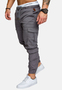 Cargo Jogger Hose Stretch Denim Chino Pants Freizeithose A&S 