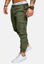 Cargo Jogger Hose Stretch Denim Chino Pants Freizeithose A&S 