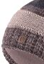 Warme Beanie Strickm�tze mit Bommel Fleece Innenfutter 