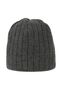 Strick Beanie mit Fleece-Innenfutter und glatter Oberfl�che