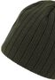 Strick Beanie mit Fleece-Innenfutter und glatter Oberfl�che