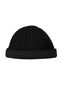 Strick Beanie mit Fleece-Innenfutter und glatter Oberfl�che