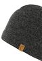 Strick Beanie mit Fleece Innenfutter und Melange Design