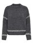 Strickpullover Rundhals Langarm Weich Ziern�hte