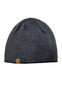 Strick Beanie mit glatter Oberfl�che und Thermo-Fleece