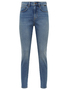 Jeans Hoher Bund 5-Pocket Design Denim Klassischer Look 