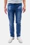 Regular Fit Denim Jeans mit 5-Pocket-Design und Kontrastn�hten  