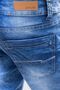 Regular Fit Denim Jeans mit 5-Pocket-Design und Kontrastn�hten  