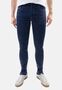 Feine Chino Jeans mit Design Falten und Kontrastn�hten Twill Denim Hose 